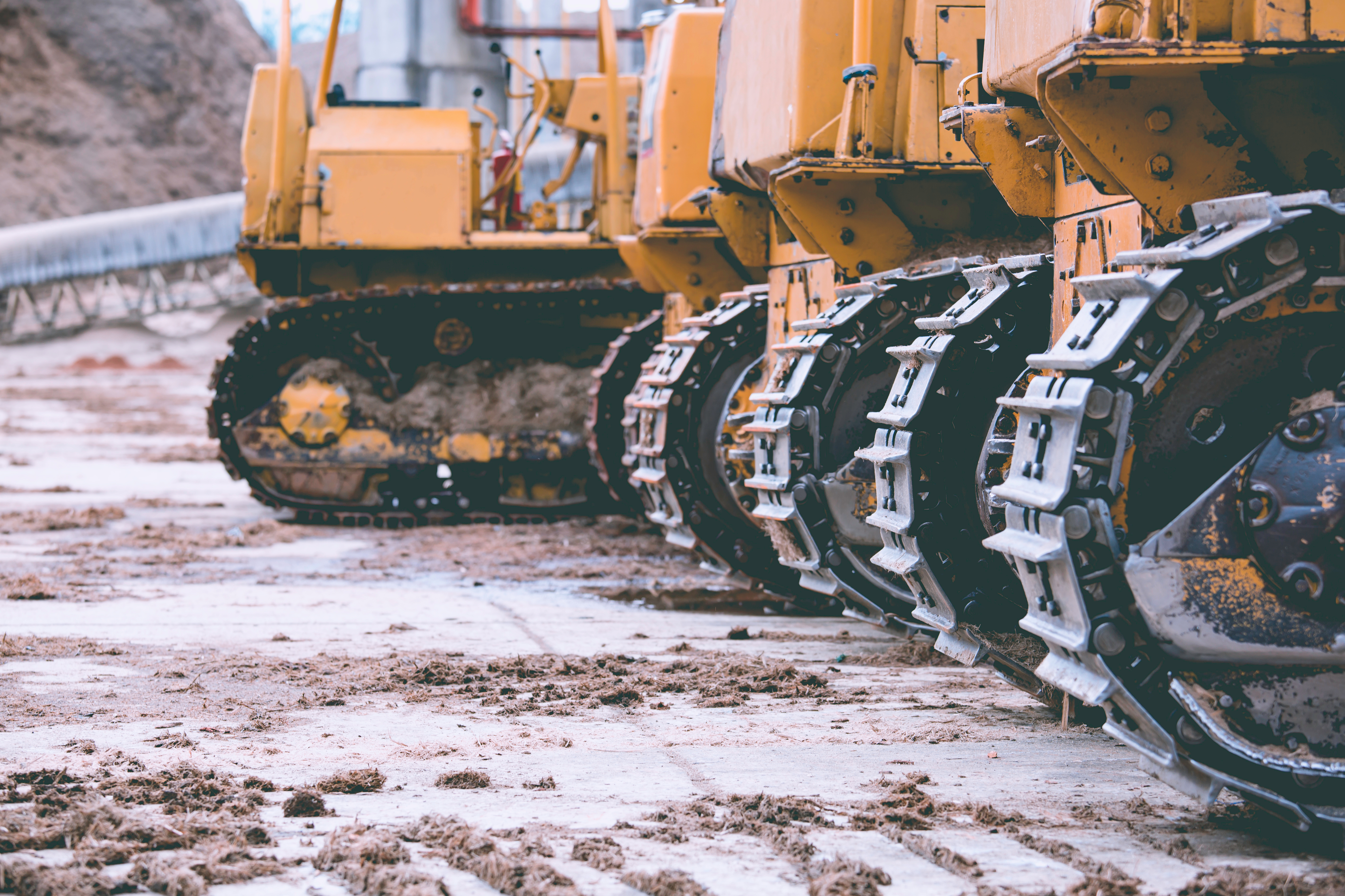 Гусеничные экскаваторы